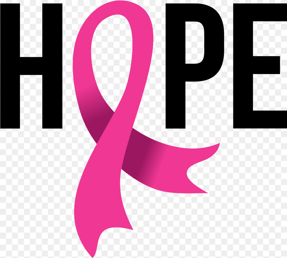 Free Breast Cancer Pink Ribbon With Vertical, Logo, Purple, Symbol, Art Png Image