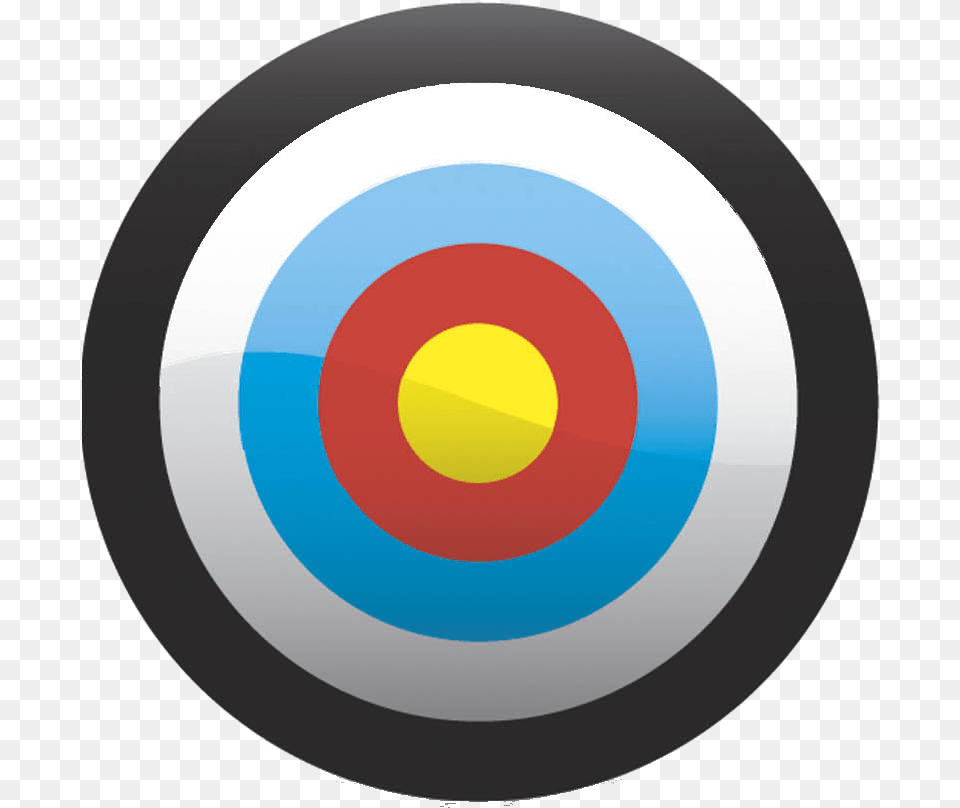 Bullseye Clipart Shooting Target Cartoon, Archery, Bow, Sport, Weapon Free Png Download