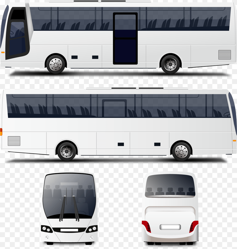 Free Bus Mockup Psd, Transportation, Vehicle, Tour Bus, Machine Png Image