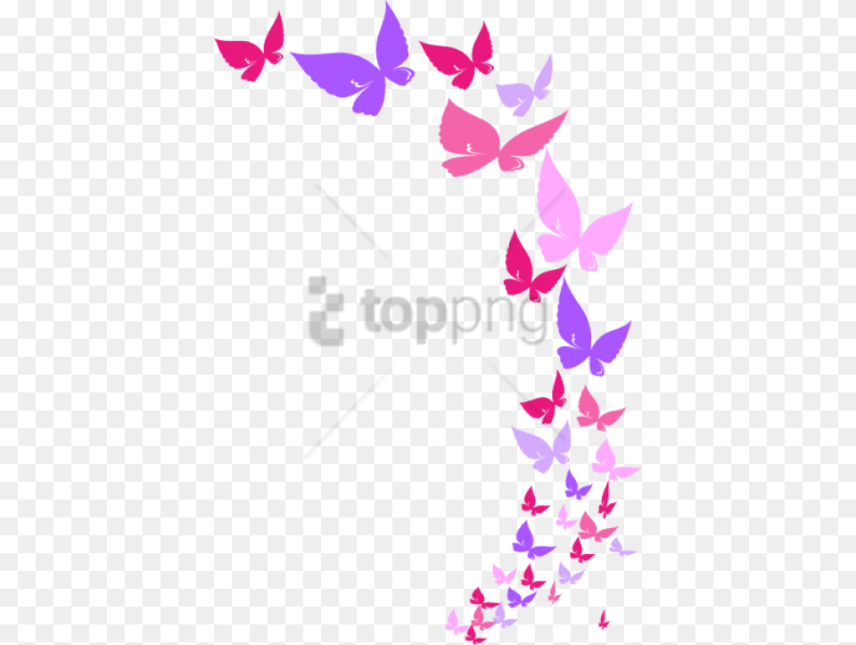 Free Butterflies Butterfly Mother S Day Card For Butterfly Border Clipart, Flower, Petal, Plant, Art Png