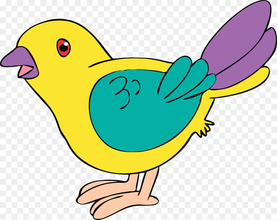 Cartoon Bird Download Bird Clipart, Animal, Beak, Fish, Sea Life Free Transparent Png