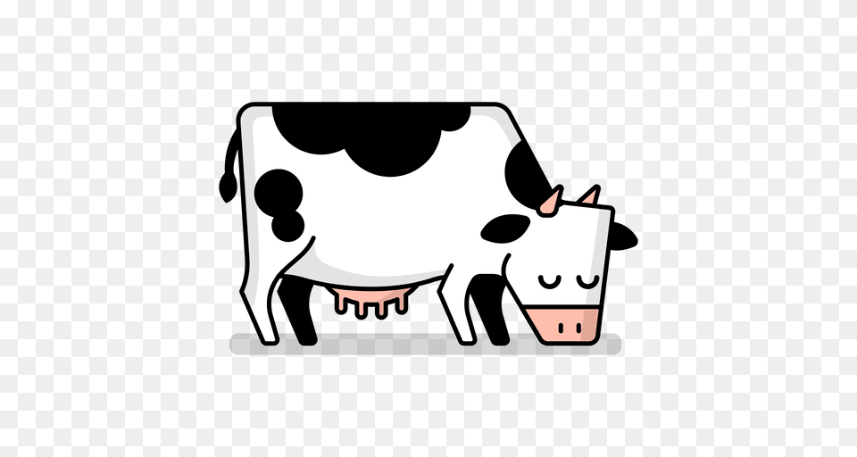 Cartoon Cow, Animal, Cattle, Dairy Cow, Livestock Free Transparent Png