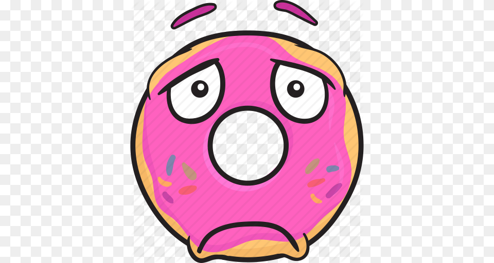 Cartoon Donut Clip Art, Food, Sweets, Disk Free Png