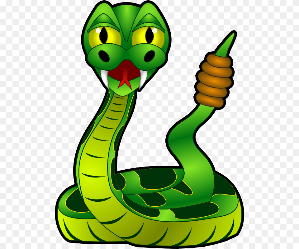 Free Cartoon Download Clip Rattlesnake Clipart, Animal, Reptile, Snake Png Image