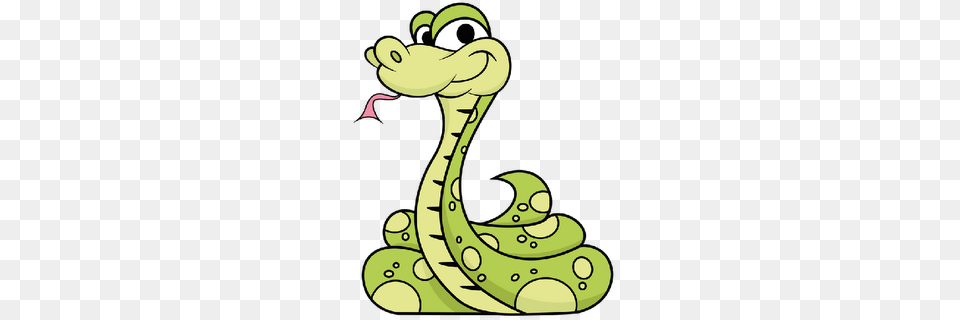 Free Cartoon Image Of Snake, Animal, Reptile Png