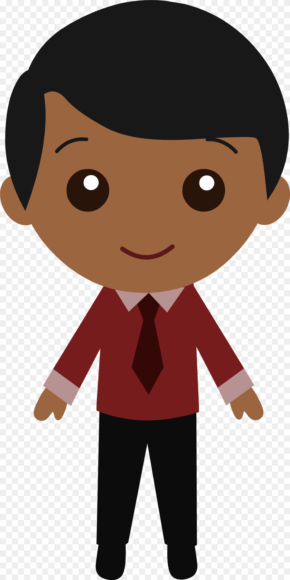 Cartoon Person Download Clip Art Black Hair Boy Clipart, Baby, Accessories, Formal Wear, Tie Free Transparent Png