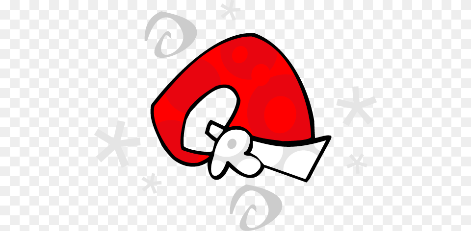 Free Cartoon Santa Hat Vector Art Clip Art From Frohe Weihnachten Iii Grukarte, Symbol, Device, Graphics, Grass Png