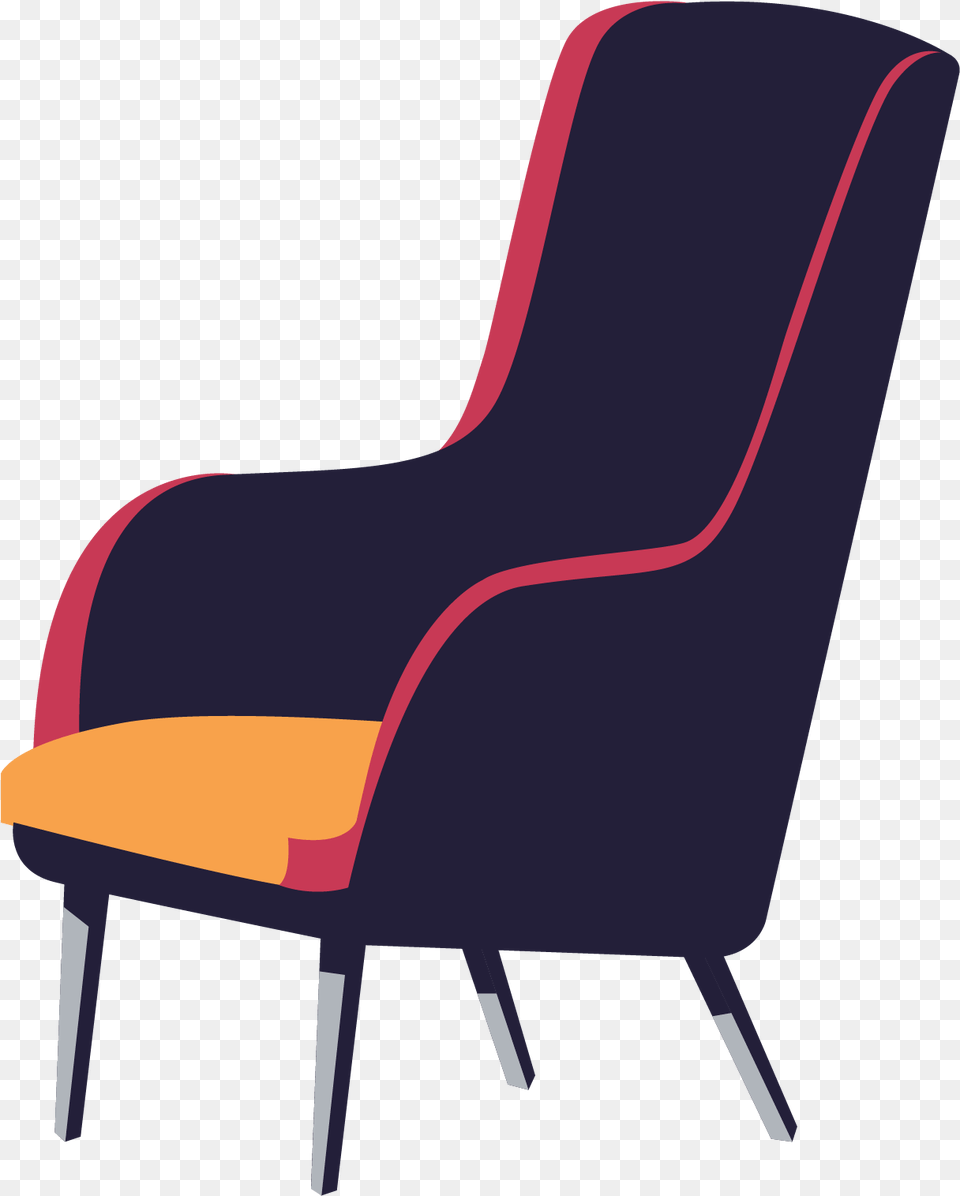 Chair Konfest, Furniture, Armchair Free Png Download