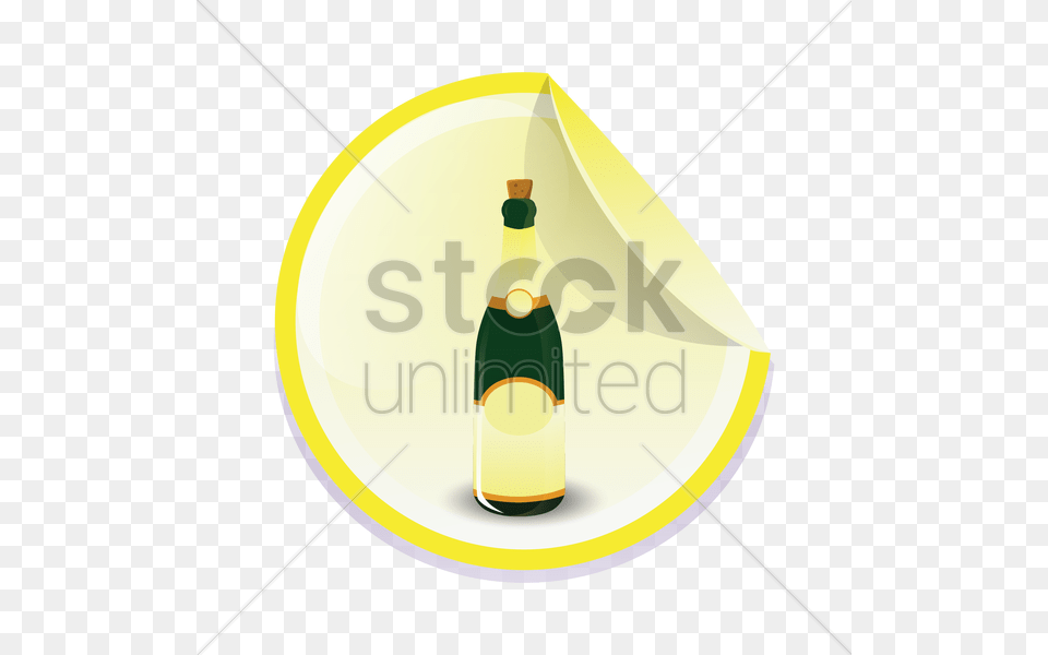 Free Champagne Bottle Vector Image, Alcohol, Beer, Beverage, Plant Png
