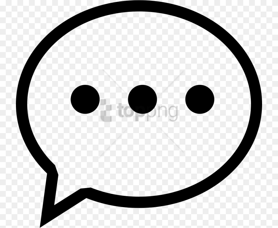 Chat Icon Comments Chat Icon, Cap, Clothing, Hat, Stencil Free Transparent Png