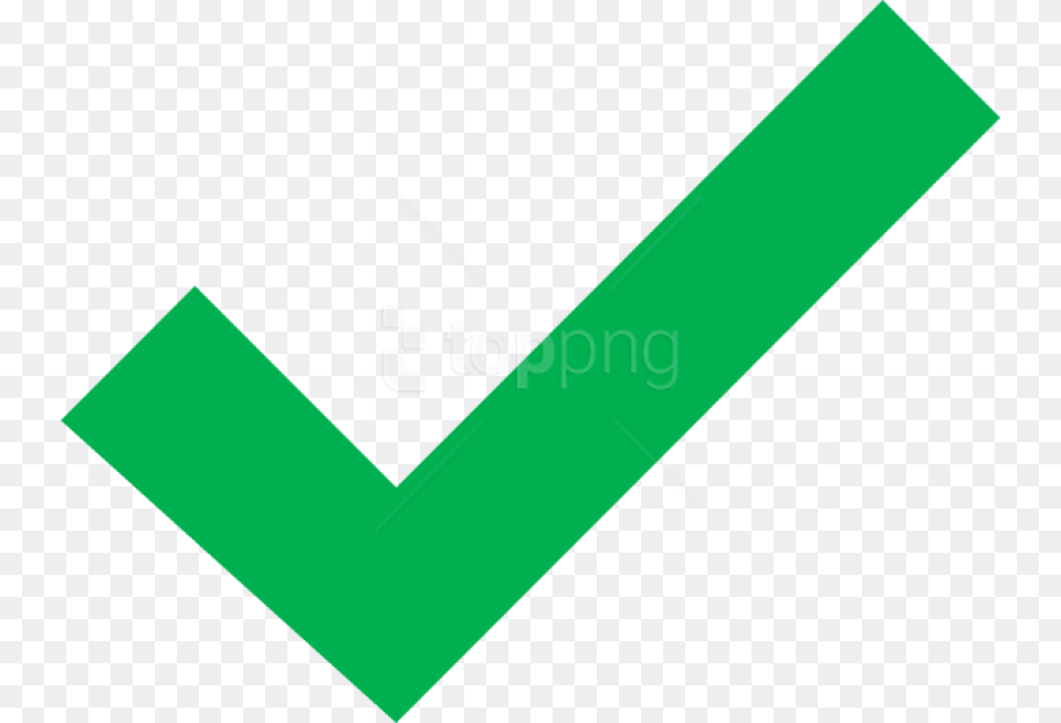 Free Check Mark With Transparent Transparent Background Tick Green Png