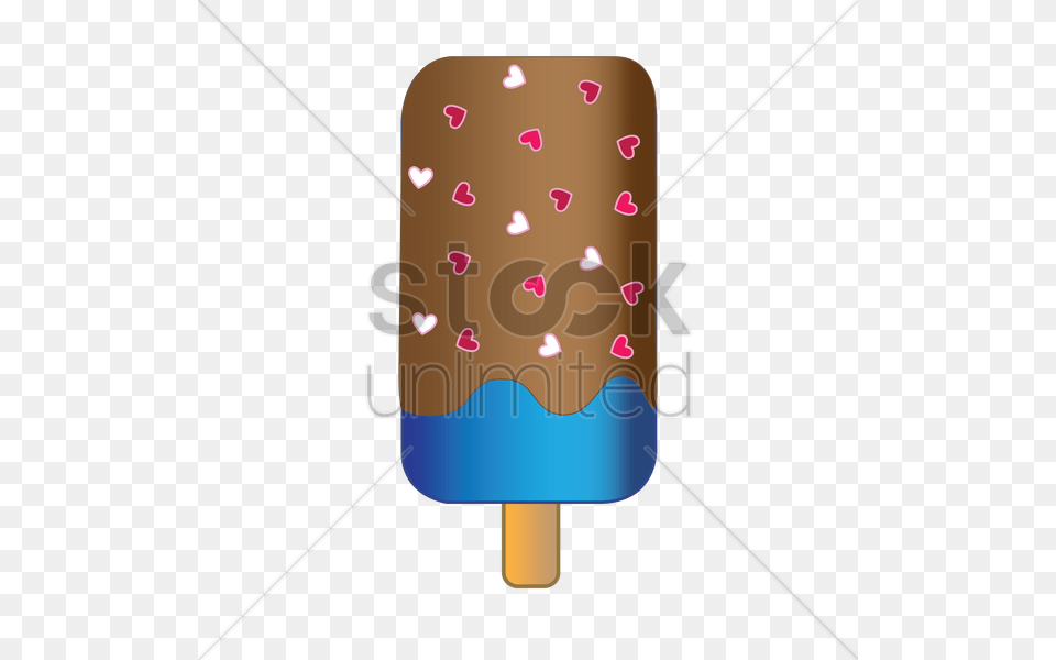 Chocolate Ice Cream Stick Isolated Over White Background, Food, Ice Pop, Dessert, Ice Cream Free Png Download
