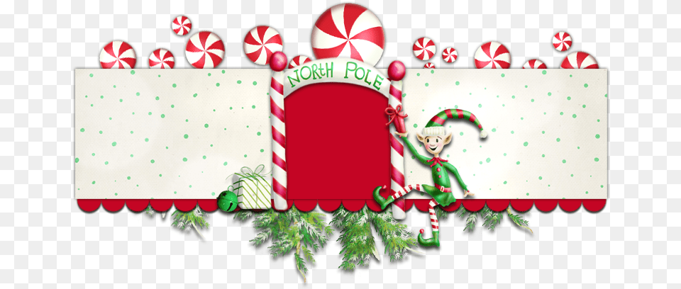 Christmas Backgrounds Christmas Banner, Elf, Food, Sweets, Baby Free Png Download