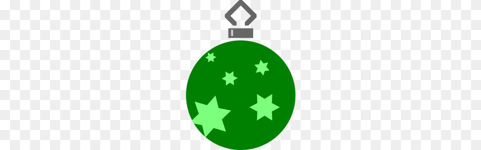 Free Christmas Ball Ornament Clipart, Green, Symbol, First Aid, Star Symbol Png