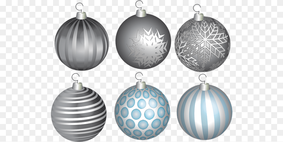 Free Christmas Bauble U0026 Vectors Christmas Day, Accessories, Earring, Jewelry, Silver Png Image