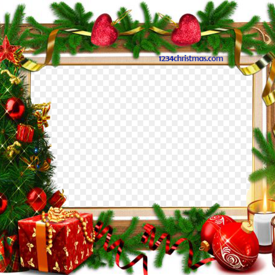Christmas Frames And Borders Christmas Photo Frame Merry Christmas Border Design Free Png