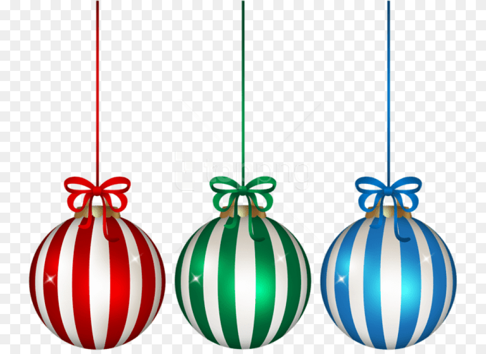 Christmas Hanging Ornament Set Clipart Hanging Christmas Ornaments, Accessories Free Png