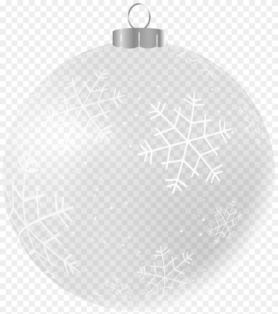 Christmas Ornament Download Clip Art White Christmas Ornaments Clipart, Sphere Free Transparent Png