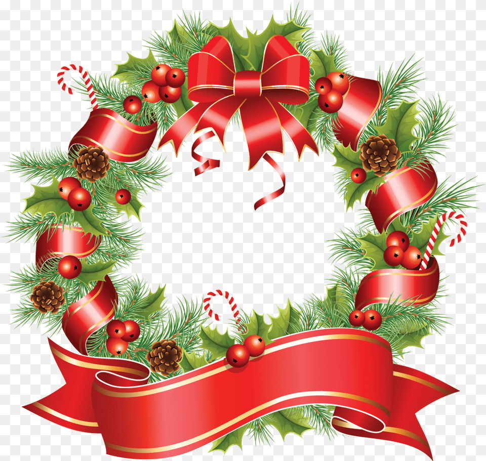 Christmas Photo Frame Clip Art Christmas Images Wreath, Dynamite, Weapon Free Png