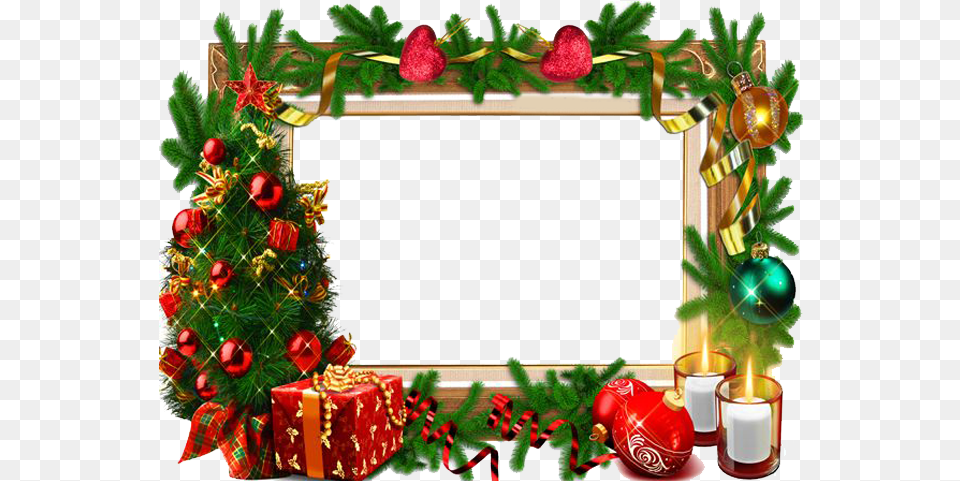 Christmas Photo Frames Transparent Christmas Frame, Christmas Decorations, Festival Free Png Download