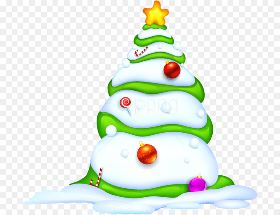 Christmas Snowy Tree Frases De Bendiciones De Navidad, Nature, Outdoors, Winter, Snow Free Png Download