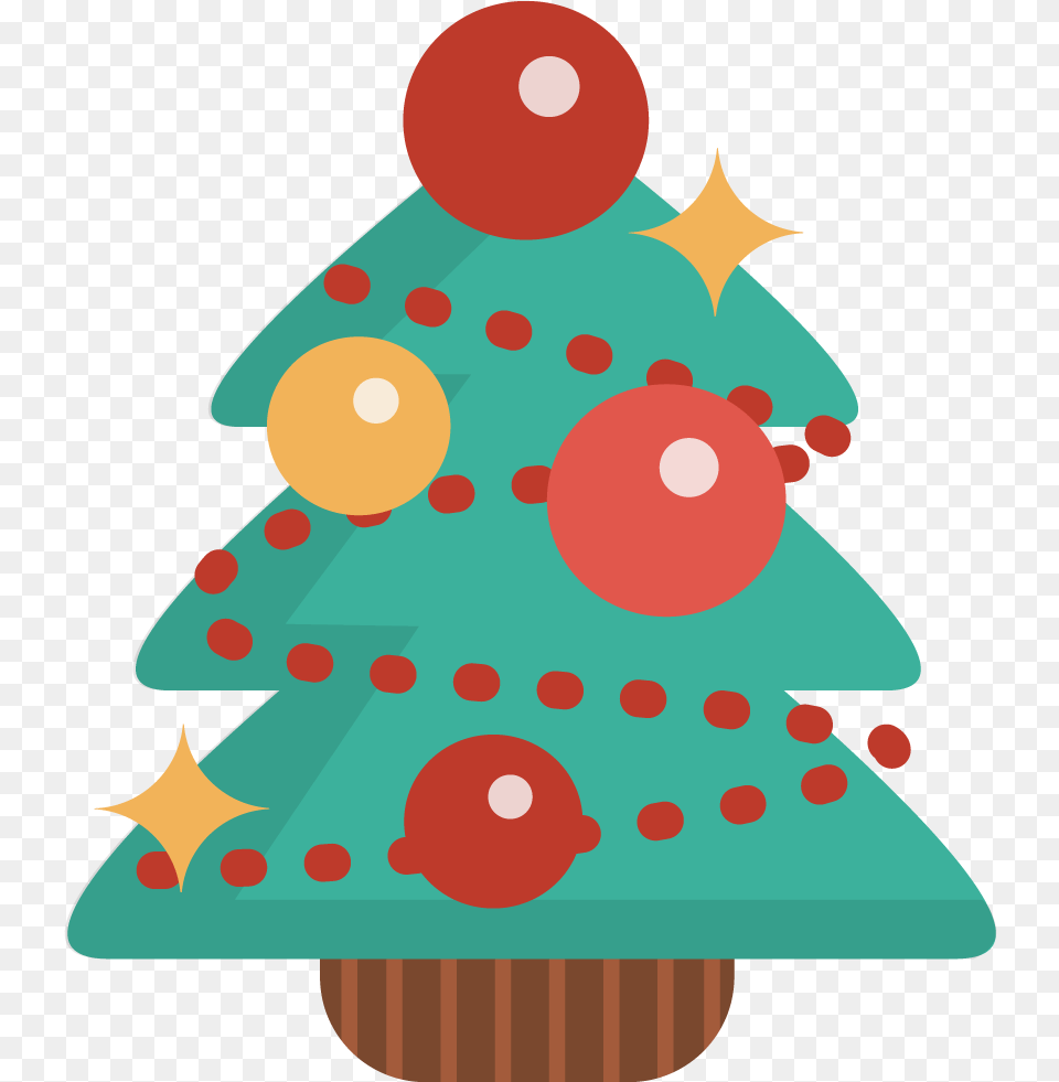 Free Christmas Tree Clip Art Moment 2 1 Christmas Tree Cute Drawing, Christmas Decorations, Festival Png Image