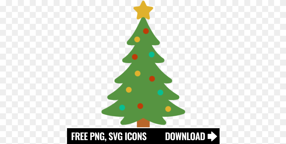 Free Christmas Tree Icon Symbol Icons Christmas Tree Svg, Plant, Christmas Decorations, Festival, Christmas Tree Png Image