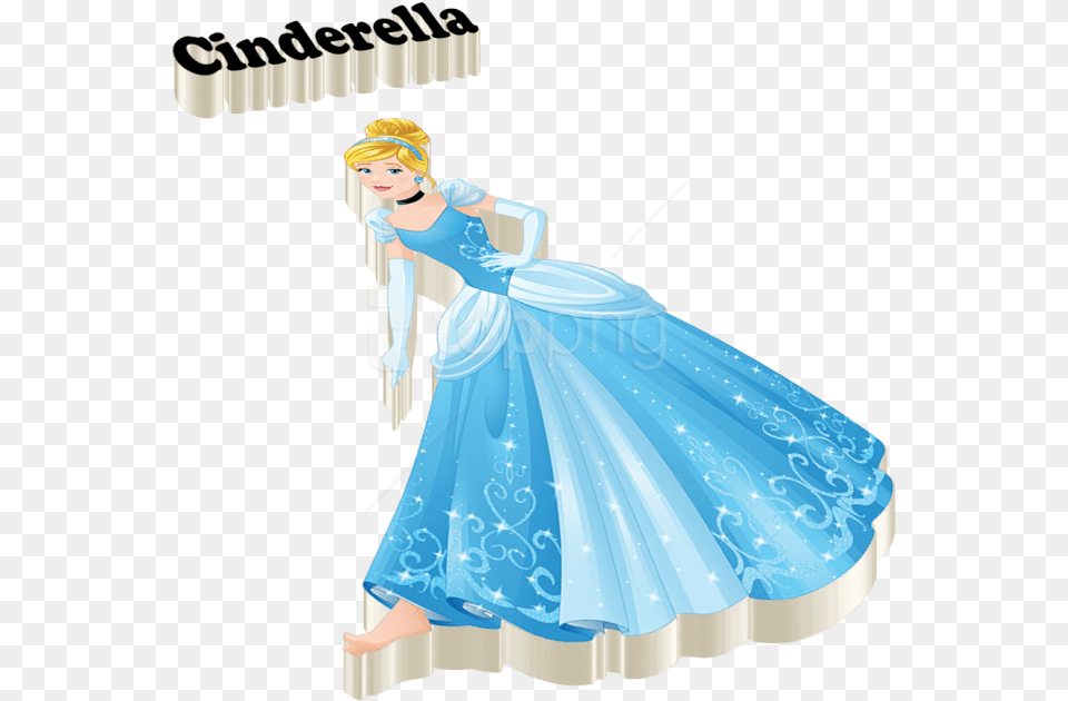 Cinderella S Transparent Illustration, Clothing, Gown, Formal Wear, Fashion Free Png