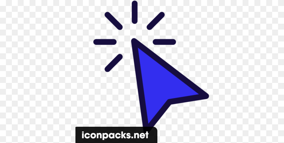 Click Arrow Icon Symbol In Svg Format Dot, Triangle, Lighting, Nature, Outdoors Free Png Download