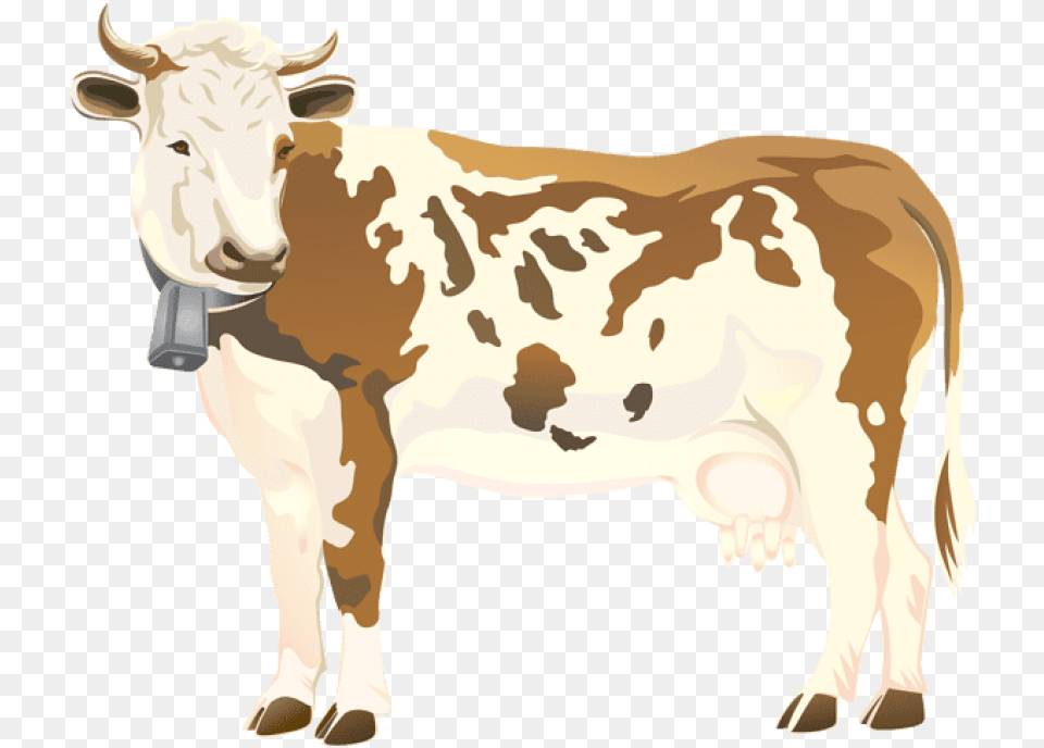 Clip Art Cow, Animal, Cattle, Livestock, Mammal Free Transparent Png