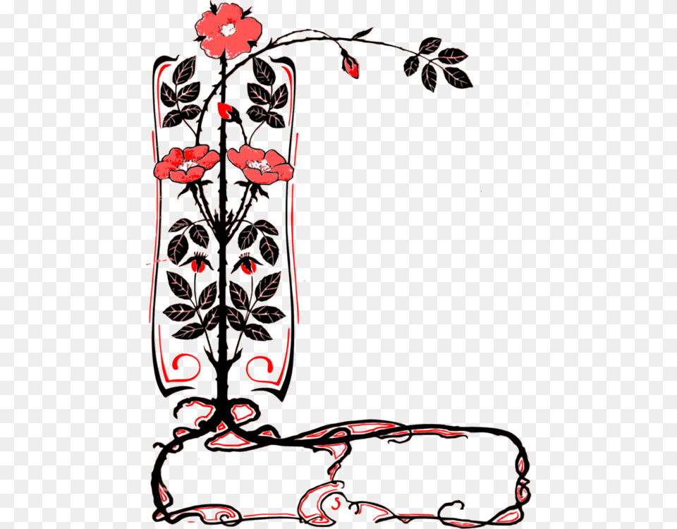 Clip Art Flower Borders And Frames, Floral Design, Graphics, Pattern Free Png