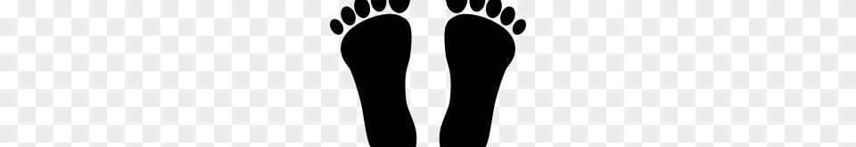 Free Clip Art Footprints Footprints Outline Clipart Dr Seuss Week, Gray Png Image