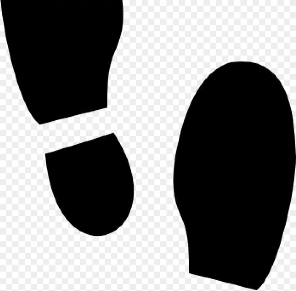 Free Clip Art Footprints Prints Hi Vbs Space Clipart, Gray Png