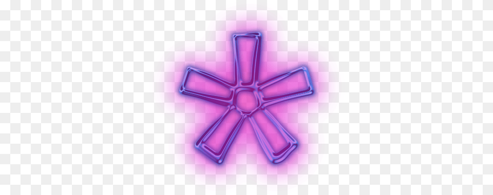 Free Clip Art Icon, Light, Purple, Neon, Cross Png