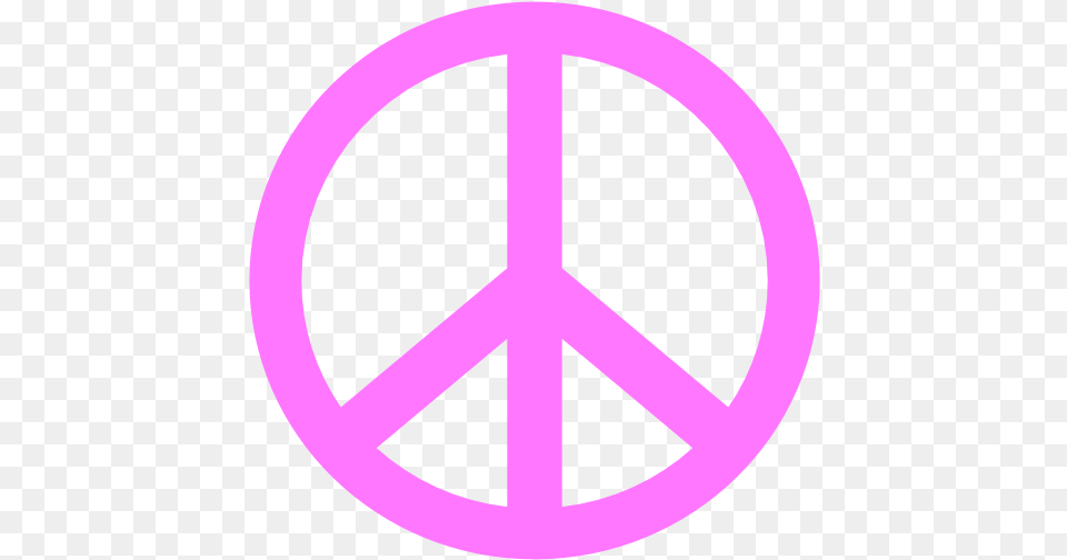 Free Clip Art Peace Sign Purple Peace Sign Clip Art, Symbol, Disk Png