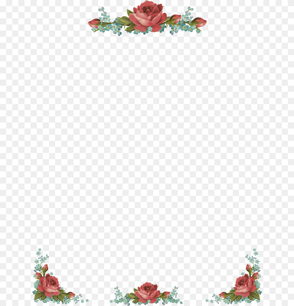 Clip Art Rose Borders, Floral Design, Graphics, Pattern, Painting Free Png