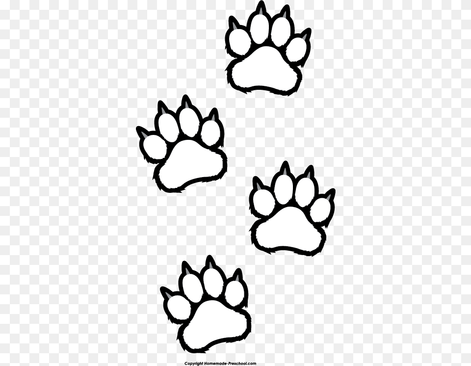 Clip Art Tiger Paw Prints All About Clipart, Footprint, Chandelier, Lamp Free Png