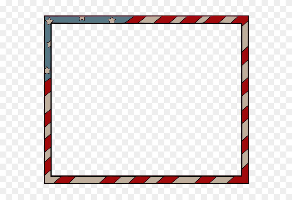 Clip Art Worldlabel Border Americana, Blackboard Free Transparent Png