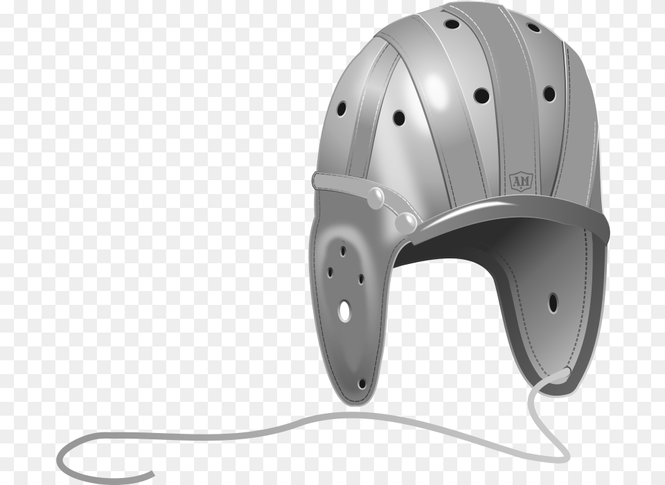 Clipart 1940amp Old Football Helmet Crash Helmet, Clothing, Hardhat, American Football Free Transparent Png