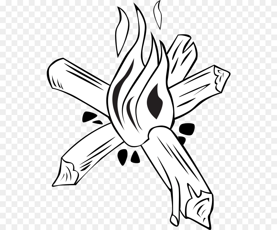 Clipart, Fire, Flame, Person, Stencil Free Png