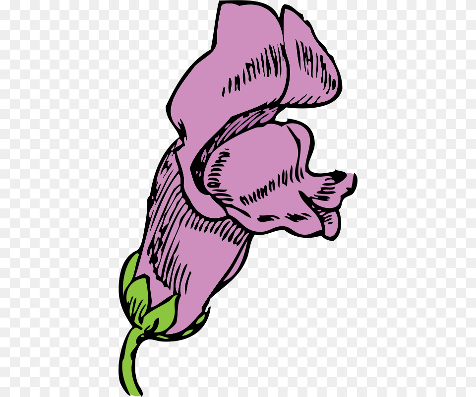 Clipart Acrobat Sideview, Purple, Flower, Plant, Person Free Png Download