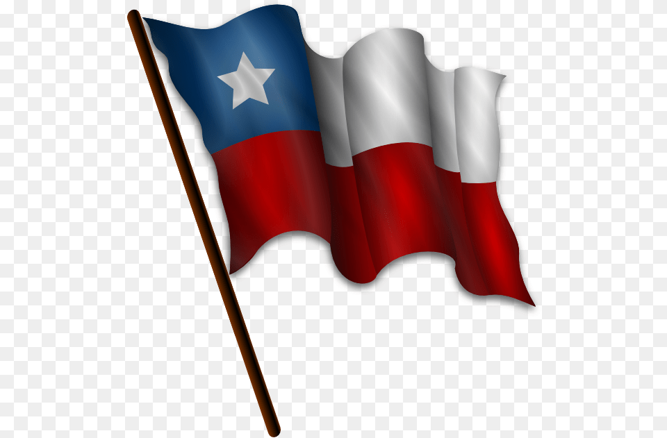 Clipart American Flag Waving Clipartsco Chile Flag, Chile Flag, Bow, Weapon Free Png Download