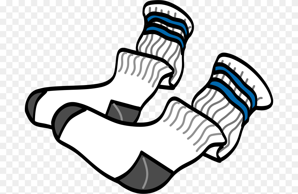 Clipart Athletic Crew Socks Johnny Automatic, Clothing, Glove, Hosiery, Sock Free Transparent Png