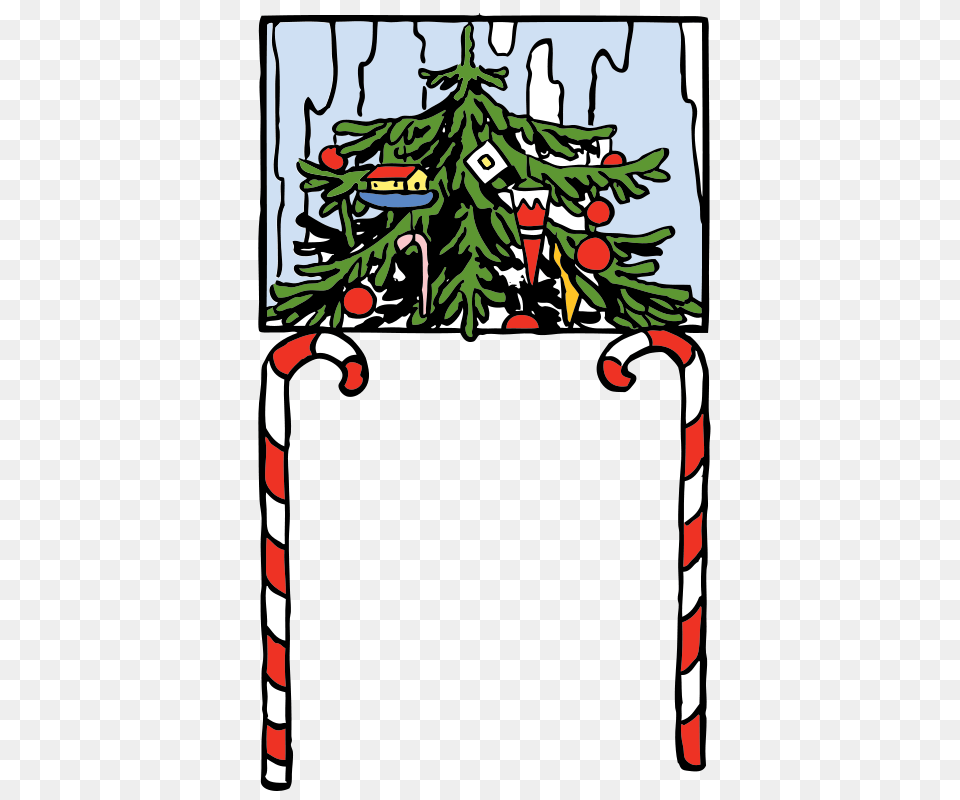 Clipart Christmas Arch Johnny Automatic, Plant, Tree, Christmas Decorations, Festival Free Png