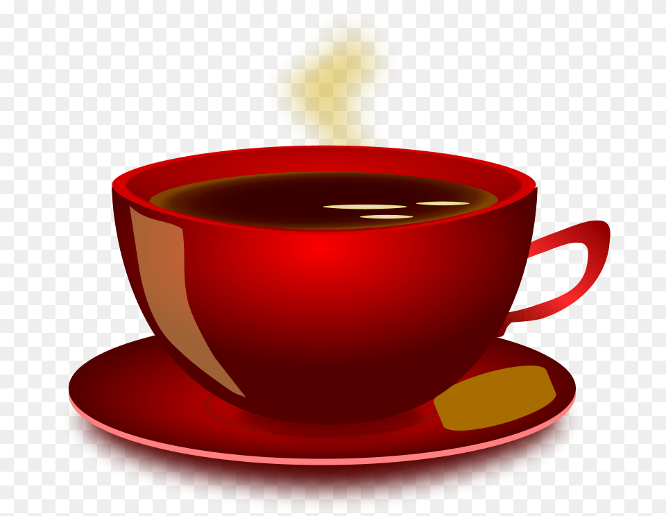 Free Clipart Cup Of Tea Olku, Saucer, Beverage Png Image
