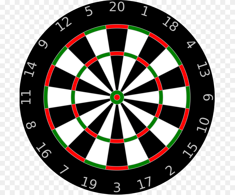 Clipart Dartboard Sport For Cricut, Game, Darts, Can, Tin Free Transparent Png