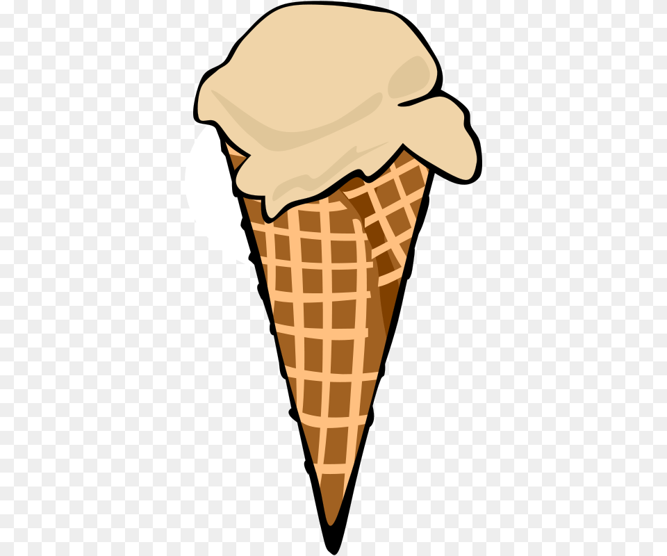 Clipart Fast Food Desserts Ice Cream Cones Waffle Single, Dessert, Ice Cream, Person Free Png