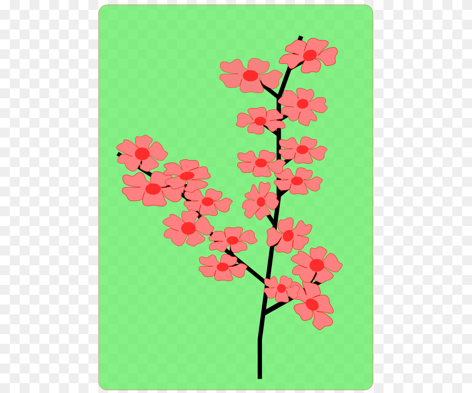 Free Clipart Flower Flowers Sakura Aungkarns, Plant, Pattern, Art, Floral Design Png