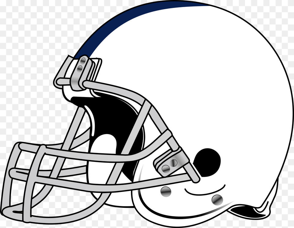 Clipart Football Helmet Outline, American Football, Sport, Football Helmet, Playing American Football Free Transparent Png