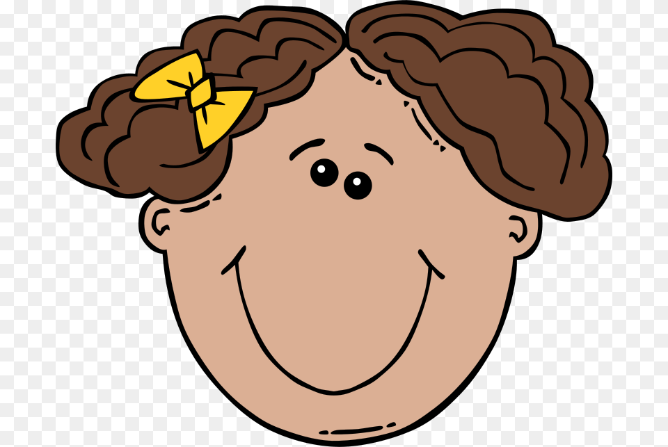 Free Clipart Girl Face Cartoon Gerald G, Vegetable, Produce, Plant, Nut Png